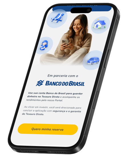 Tela do novo app do tesouro direto